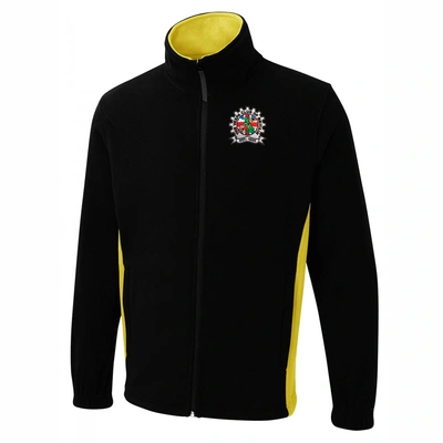  Vespa Two Tone Fleece  -  Black & Yellow