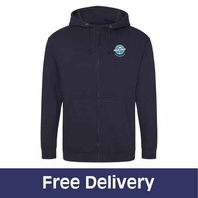  Caroline Coastal Zip Hoodie  -  Jh050 Free Delivery