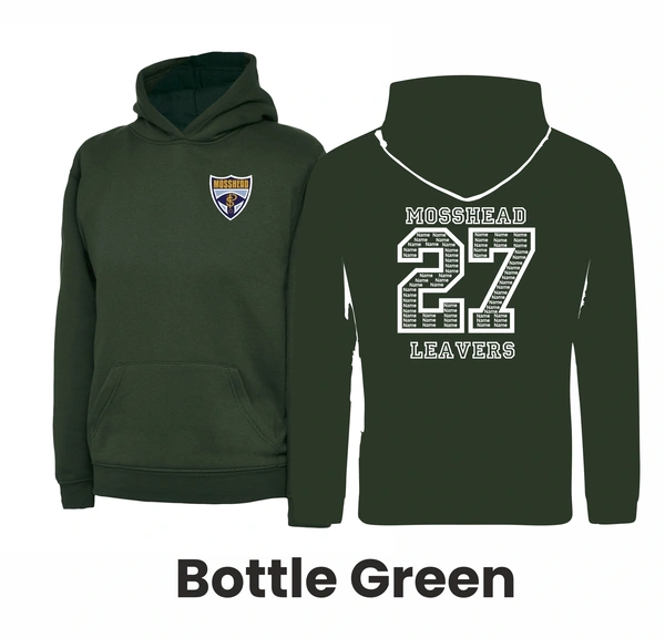  Mosshead Standard Hoodie 2027 Visual  -  Bottle Green
