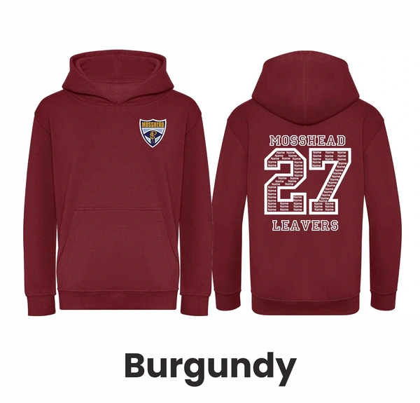  Mosshead Sustainable Hoodie 2027 Visual  -  Burgundy