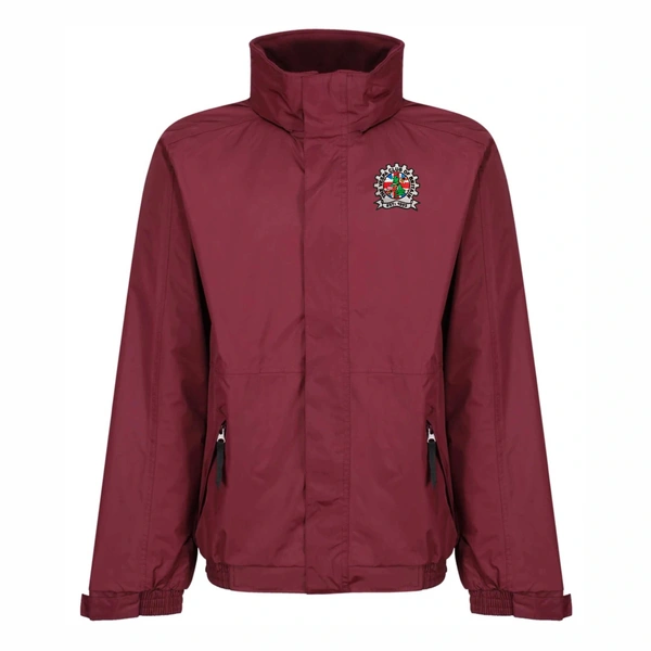  Vespa Regatta Jacket  -  Burgundy & Burgundy
