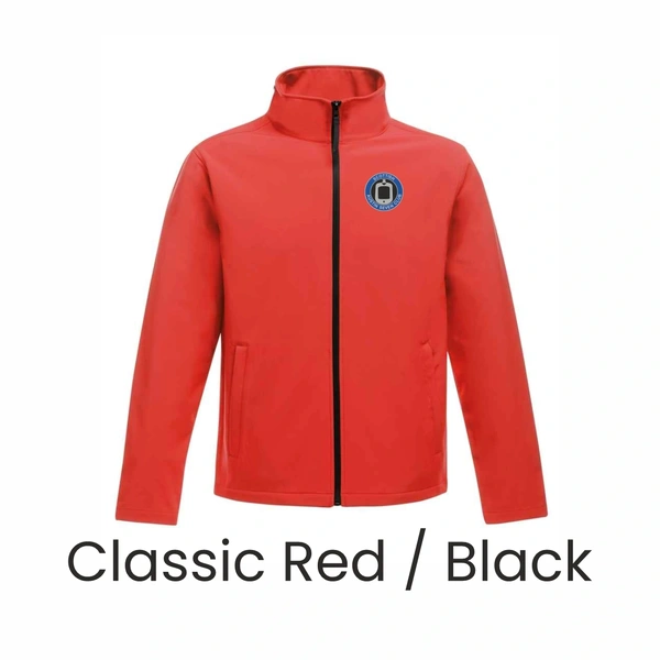  Sa7 Regatta Softshell  -  Classic Red And Black