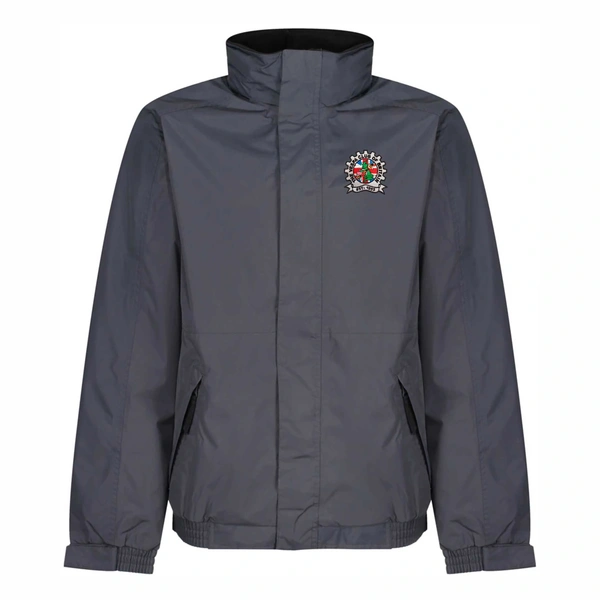  Vespa Regatta Jacket  -  Seal Grey & Black