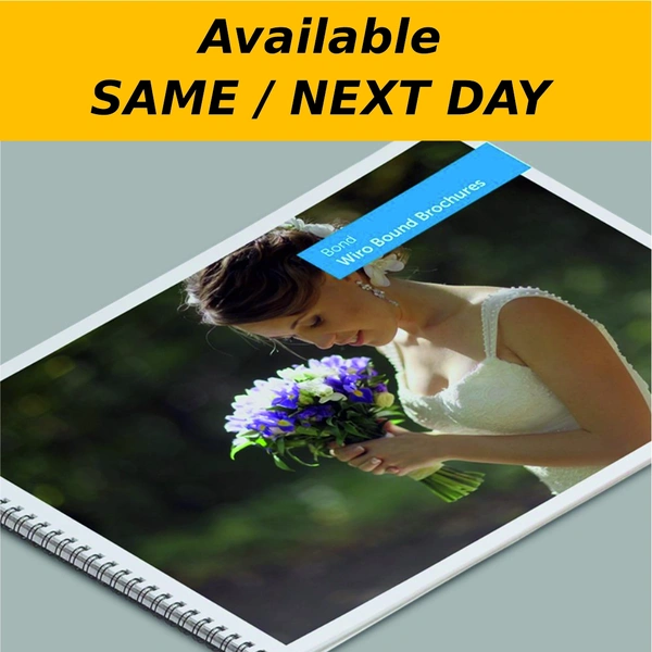  Same Or Next Day Print  -  Wiro Bound Books  -  Colour