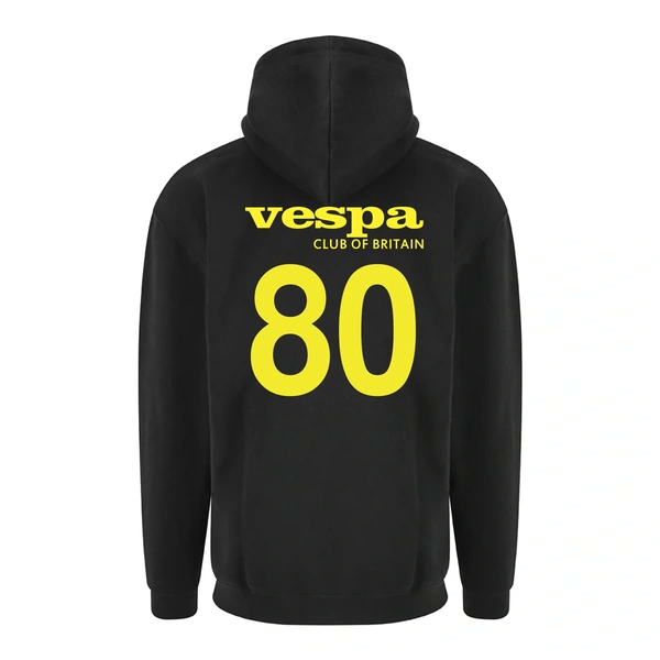  Vespa Standard Hoodie  -  80 Retro Vespa Back Logo