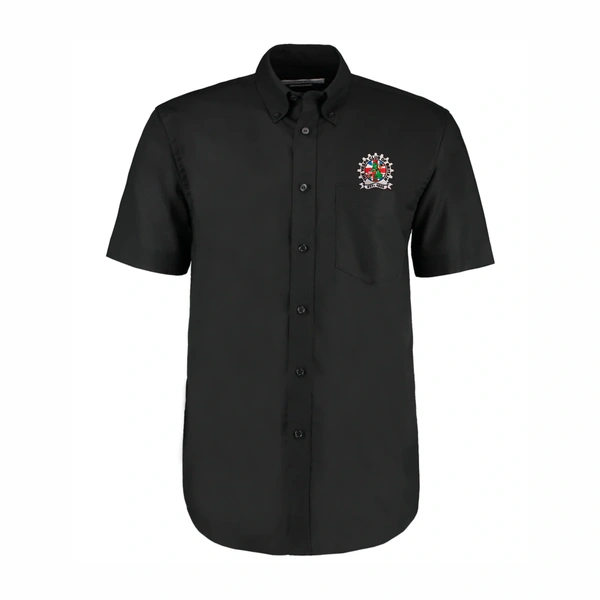  Vespa Shirt  -  Black Short Sleeve