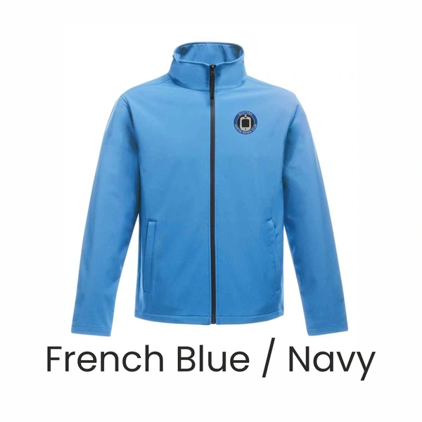  Sa7 Regatta Softshell  -  French Blue And Navy