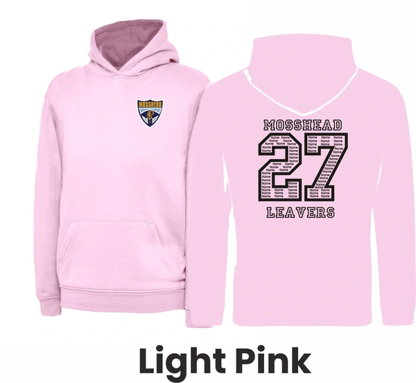  Mosshead Standard Hoodie 2027 Visual  -  Light Pink