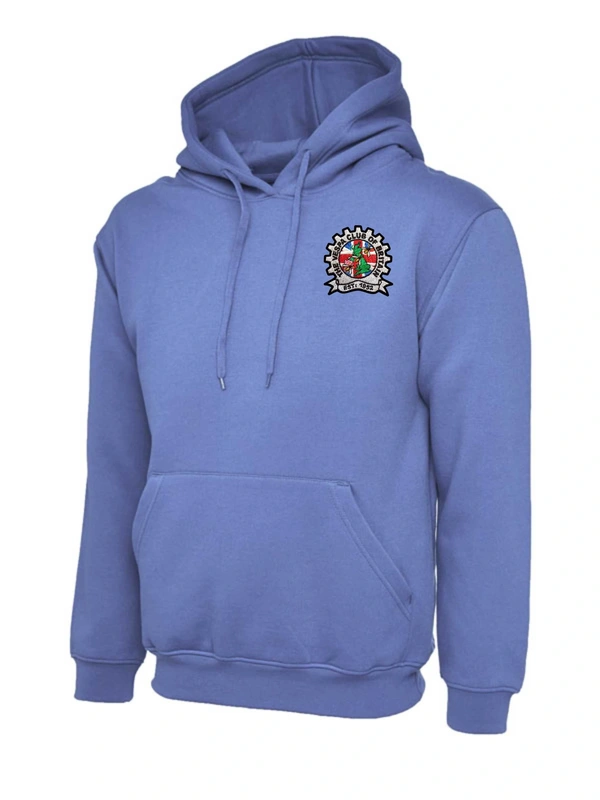 Vespa Club Of Britain  -  Violet Pull Over Hoodie