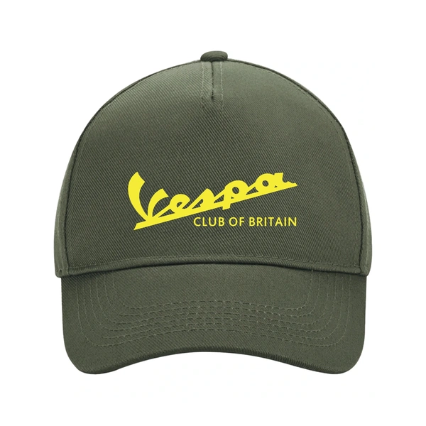  Vespa Club Of Britain  -  Olive Green Cap