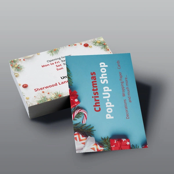 Printed Business Cards in Long Eaton by The Office Way. Great as Giveaways and Loyalty Cards.