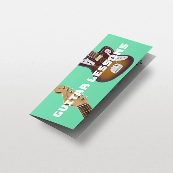 Folded Flyers Leaflets Concertina Fold