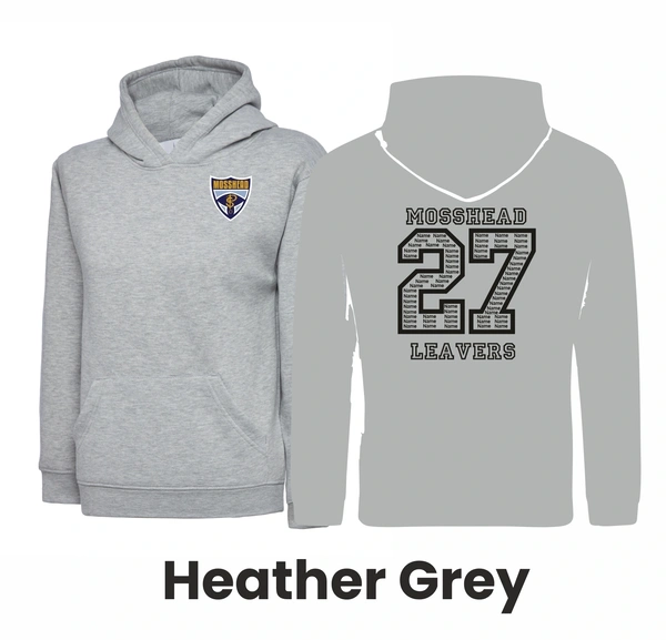  Mosshead Standard Hoodie 2027 Visual  -  Heather Grey