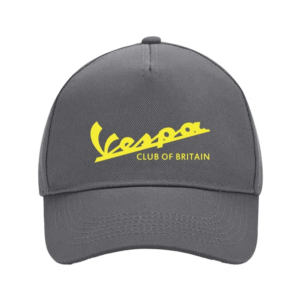  Vespa Club Of Britain  -  Graphite Grey Cap