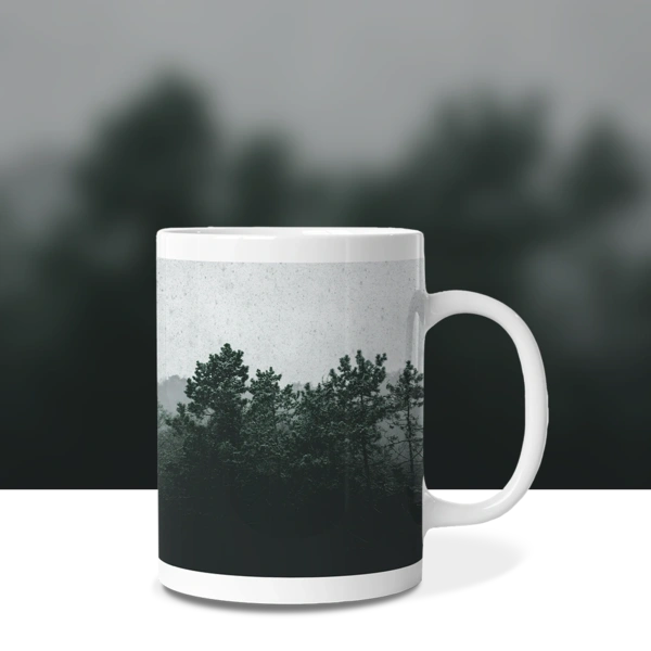 Printed Mug - White