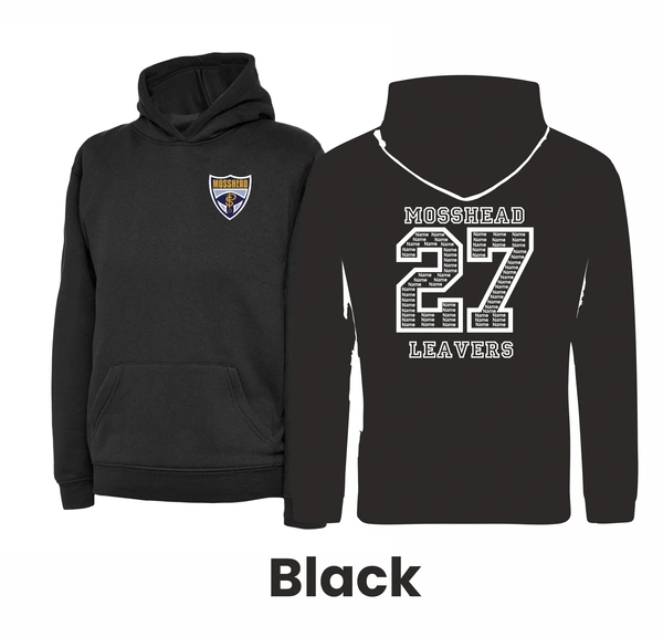  Mosshead Standard Hoodie 2027 Visual  -  Black