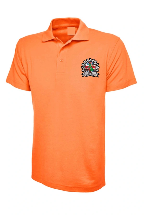  Vespa Club Of Britain  -  Orange Polo Shirt
