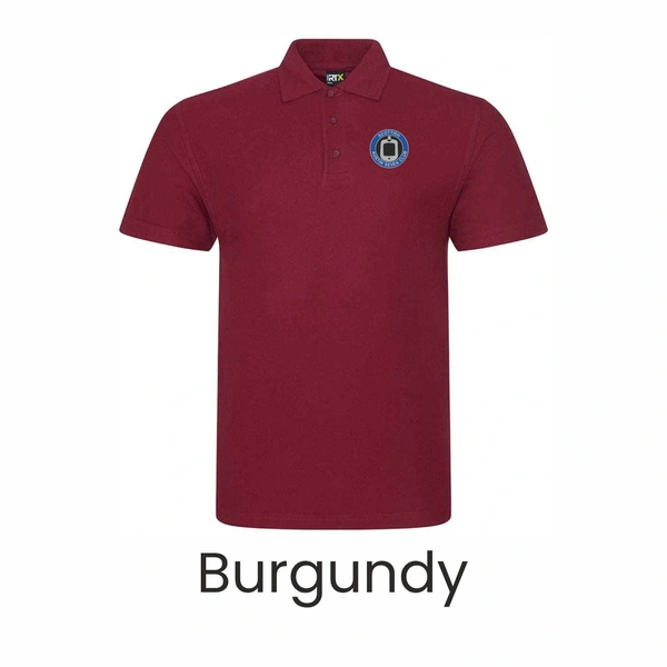  Sa7 Polo Shirt  -  Burgundy