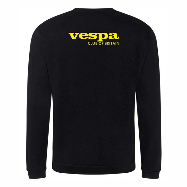  Sweatshirt  -  Retro Vespa Back
