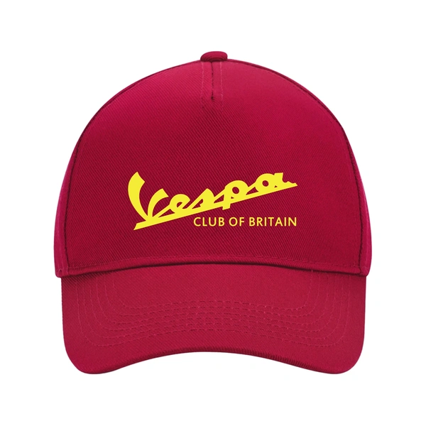  Vespa Club Of Britain  -  Classic Red Cap