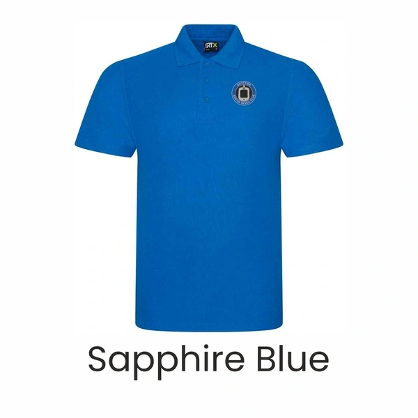  Sa7 Polo Shirt  -  Sapphire Blue