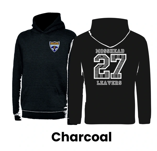 Mosshead Standard Hoodie 2027 Visual  -  Charcoal