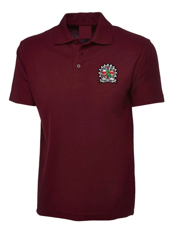  Vespa Club Of Britain  -  Maroon Polo Shirt