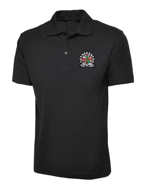  Vespa Club Of Britain  -  Black Polo Shirt