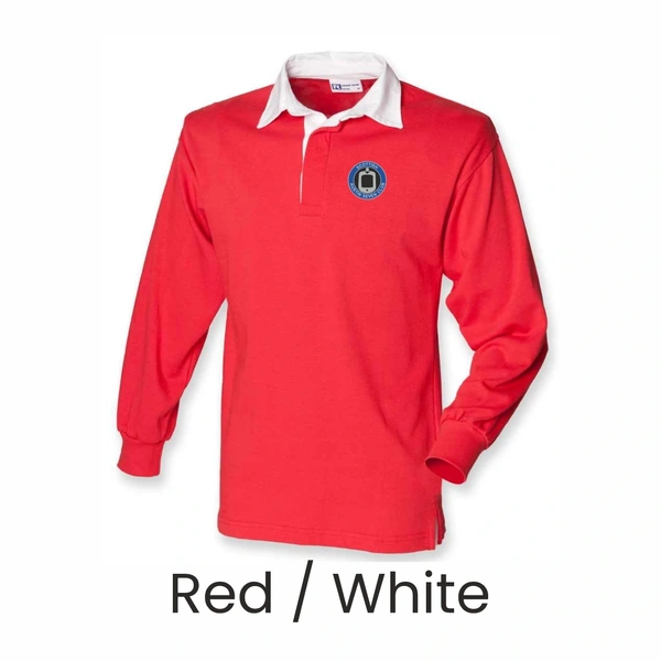  Sa7 Rugby Shirt  -  Red And White