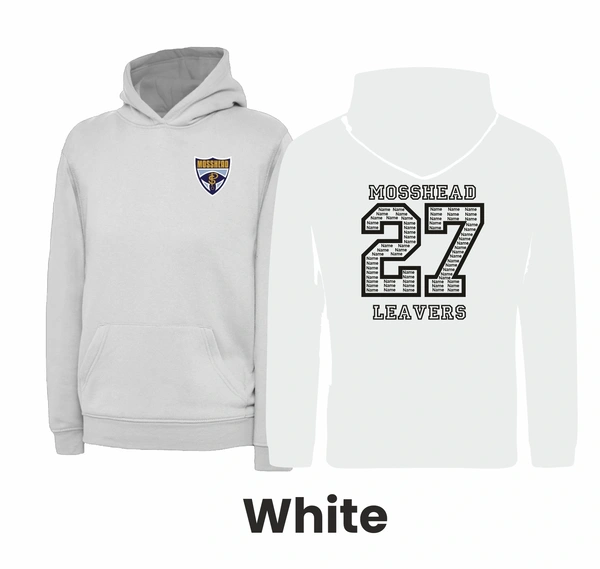 Mosshead Standard Hoodie 2027 Visual  -  White