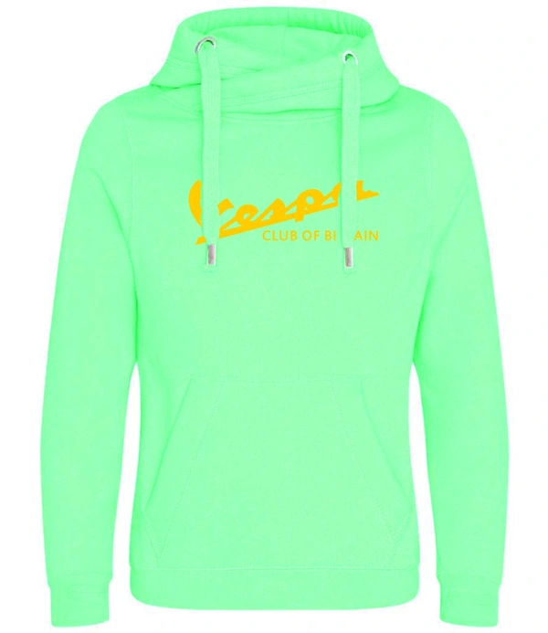 Luxury Cross Neck Hoodie Peppermint