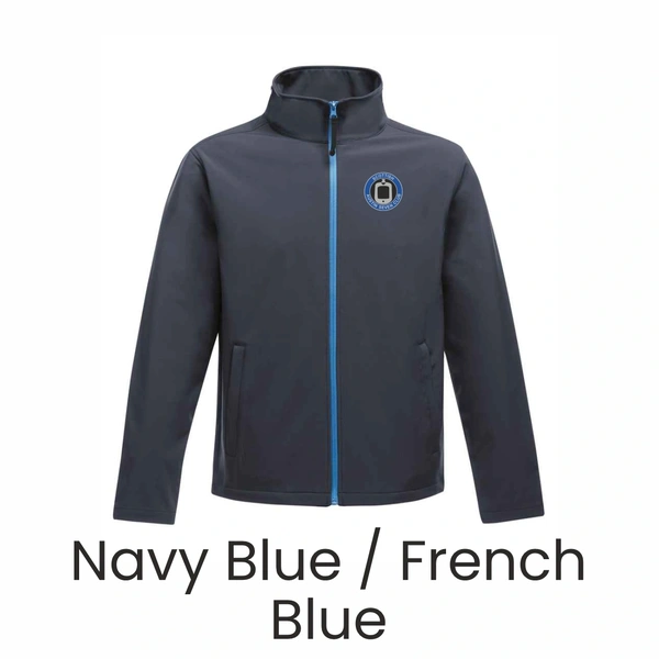  Sa7 Regatta Softshell  -  Navy Blue And French Blue