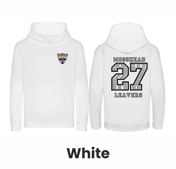  Mosshead Sustainable Hoodie 2027 Visual  -  White